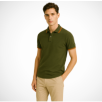 Bespoke Fashion Polo Shirt – Premium Piqué Cotton, Custom Fit, Signature Collar, Durable Stitching, Logo Embroidery, Variety of Colors, Stylish Business & Casual Wear, All Sizes